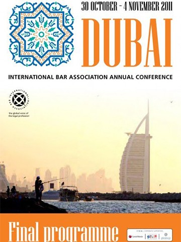 Yiannis Sakkas presented on Greek Sovereign Debt at the International Bar Association Annual Conference